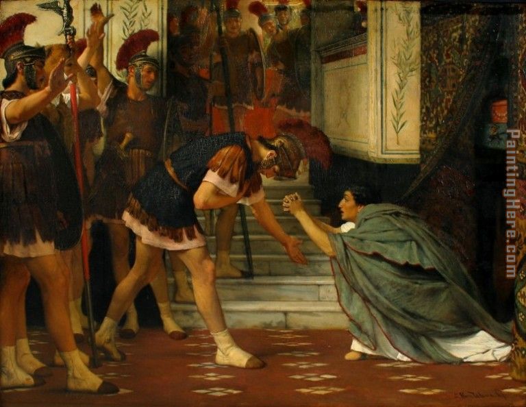 Sir Lawrence Alma-Tadema Lawrence Claudius Summoned